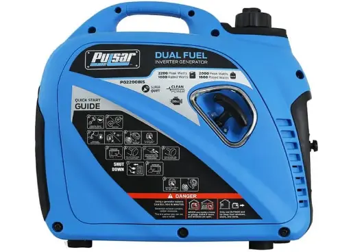 [PG2200BIS] PULSAR 2200W DUAL FUEL INVERTER GENERATOR
